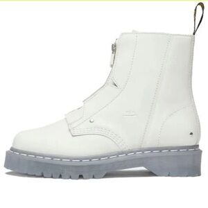 Dr. Martens x A-COLD-WALL* 1460 Bex Ankle Boots 'Cream'